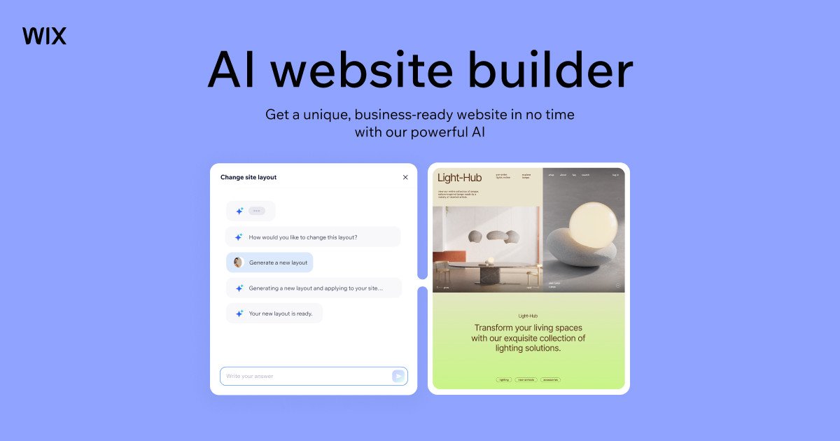 Wix AI Website Builder