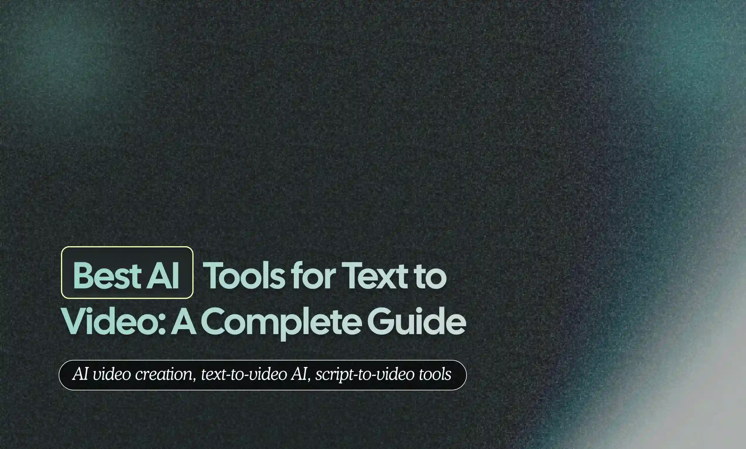 Text to Video