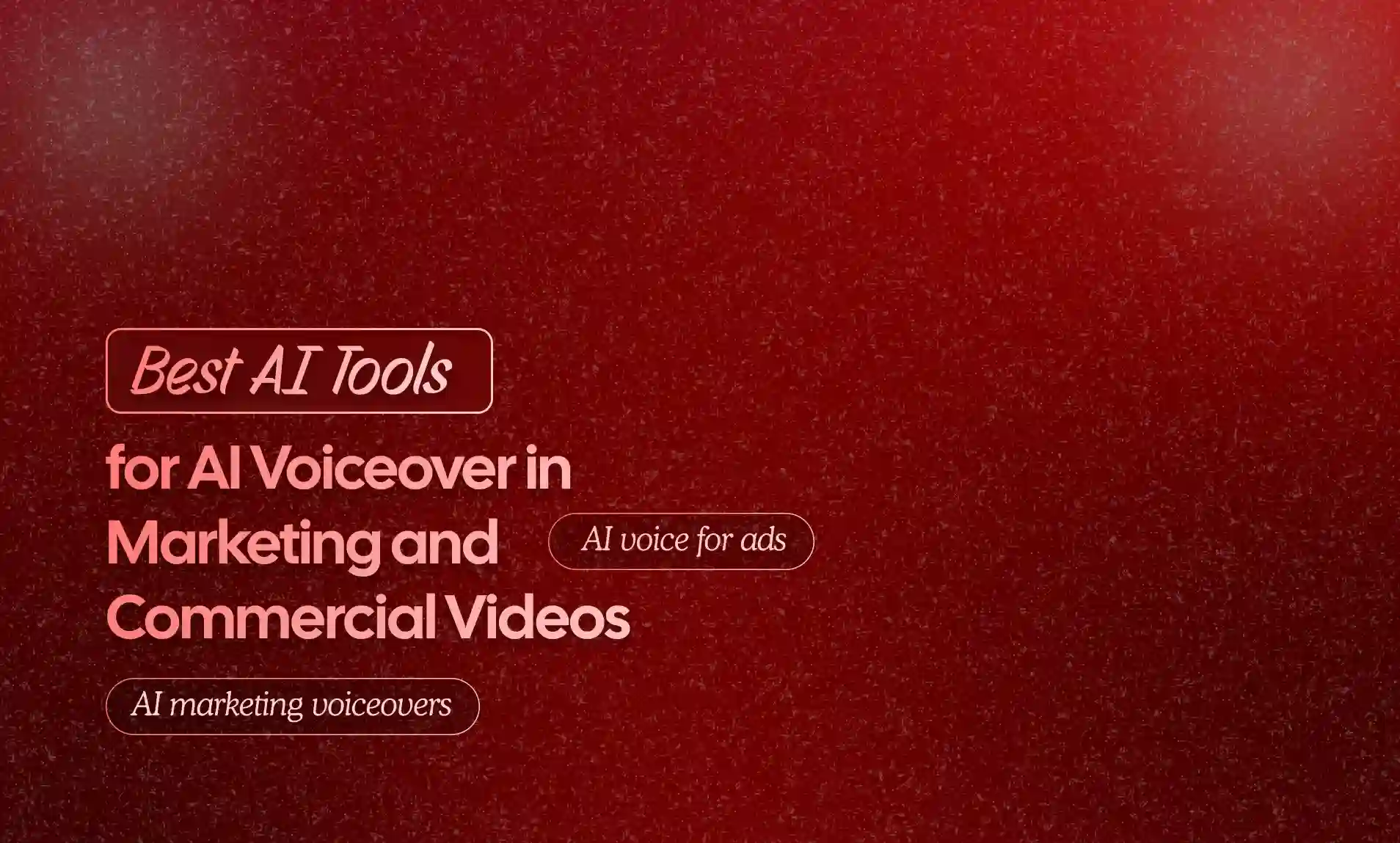 AI Tools for AI Voiceover in Marketing