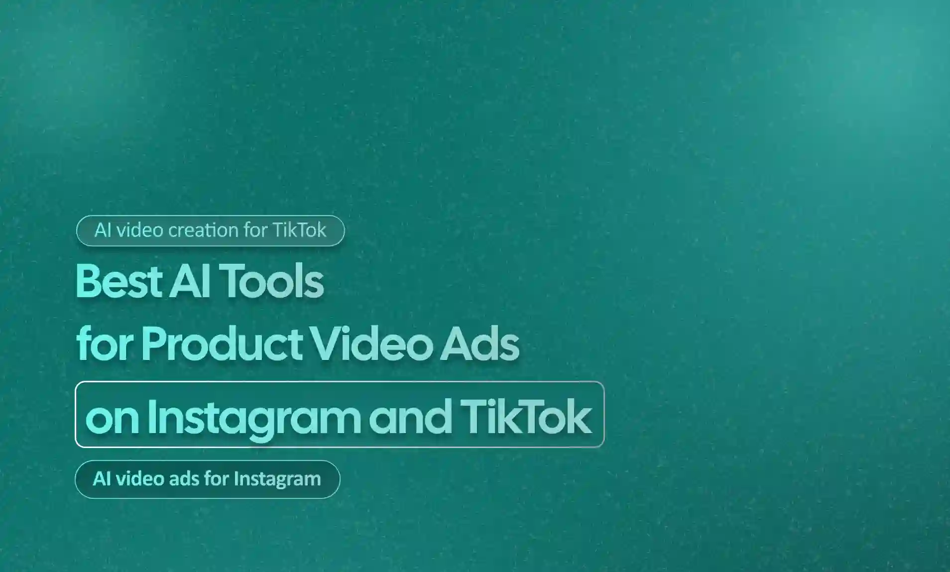 AI Tools for Product Video