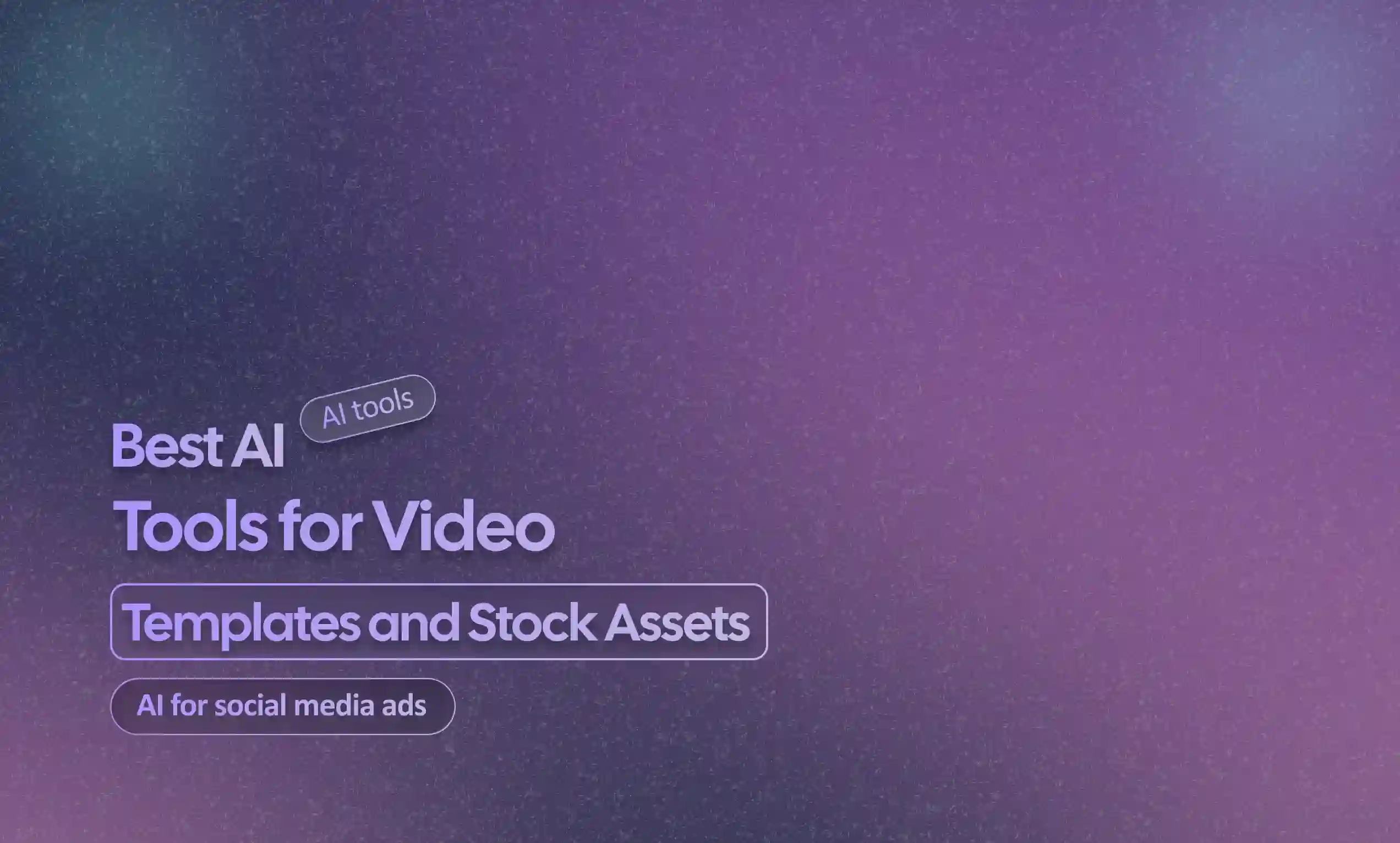 Templates and Stock Assets