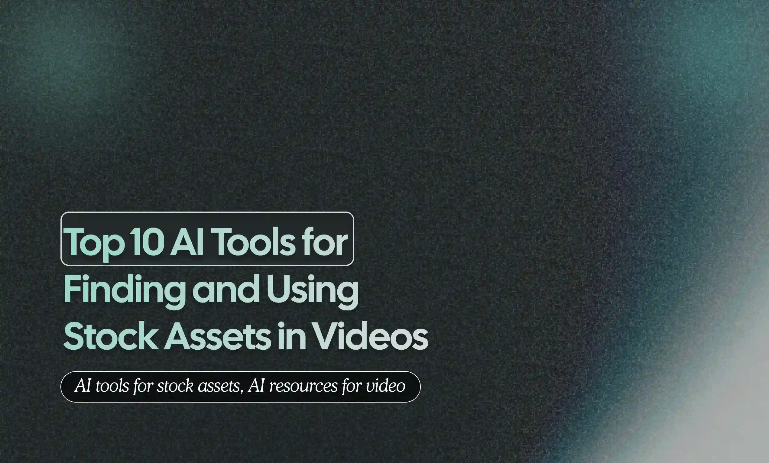 Tools for Finding and Using Stock