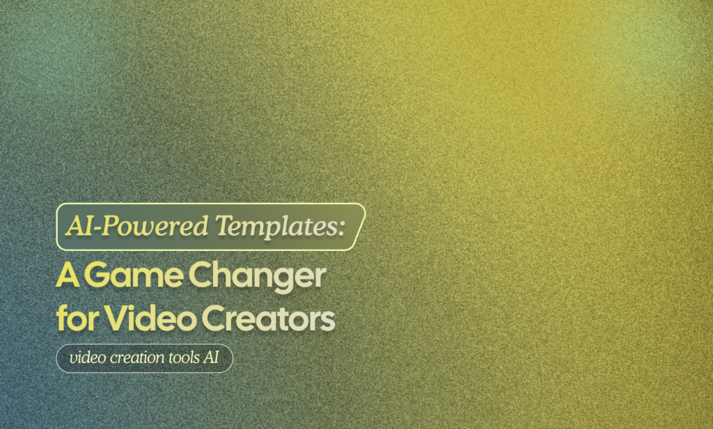 A Game Changer for Video Creators